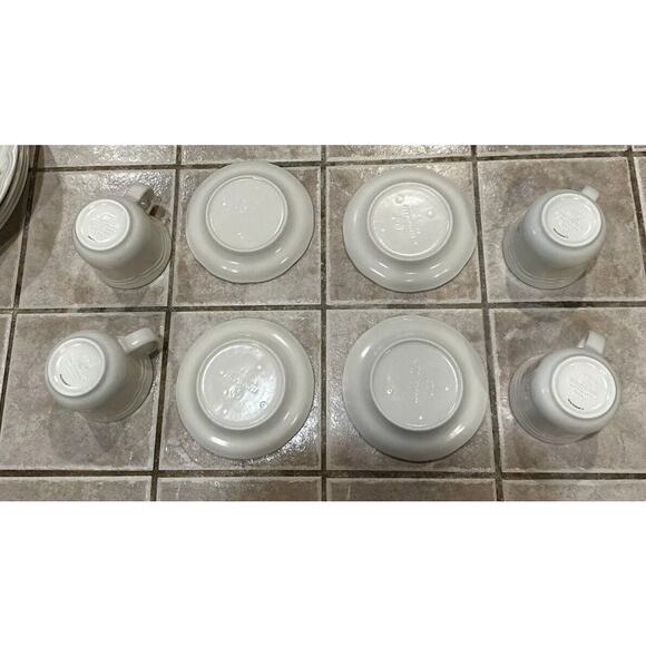 Pfaltzgraff Perennials 20 Pc Dinnerware Set The Tea Rose Collection Original Box - Picture 15 of 16